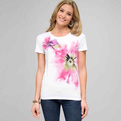 Floral Print Tee